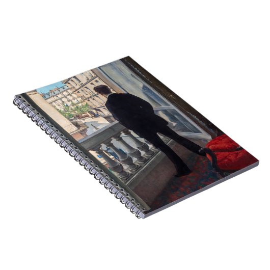 Gustave Caillebotte - Man bij het Venster Notitieboek (Rechterzijde)