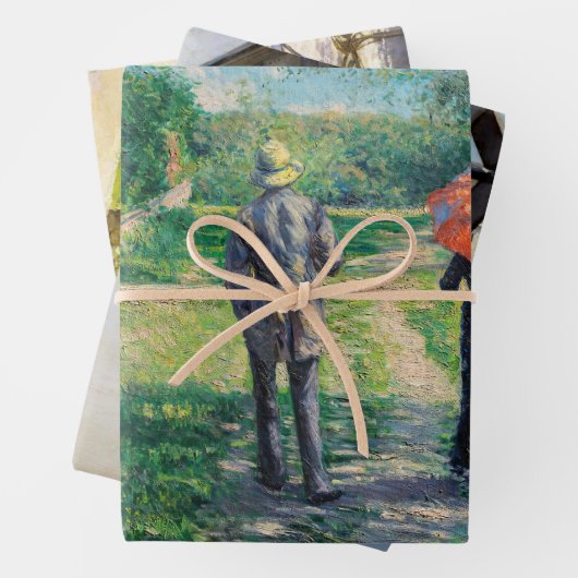 Gustave Caillebotte - Masterstuks Selection Inpakpapier Vel (In situ)