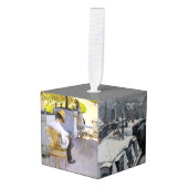 Gustave Caillebotte - Masterstuks Selection Kubus Ornament (Voorkant hoekig)