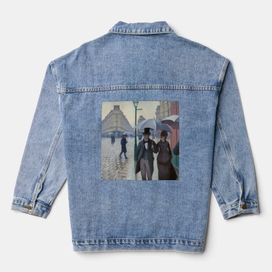 Gustave Caillebotte - Paris Street ; Rainy Day (Verso)