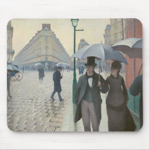 Gustave Caillebotte, "Paris Street; Rainy Day" マ Muismat