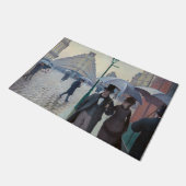 Gustave Caillebotte - Paris Street; Rainy Day Deurmat (Schuin)