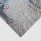 Gustave Caillebotte - Paris Street; Rainy Day Tissuepapier (Detail)