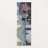 Gustave Caillebotte - Paris Street; Rainy Day Yogamat (Achterkant)