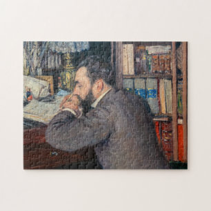 Gustave Caillebotte - Portret van Henri Cordier Legpuzzel