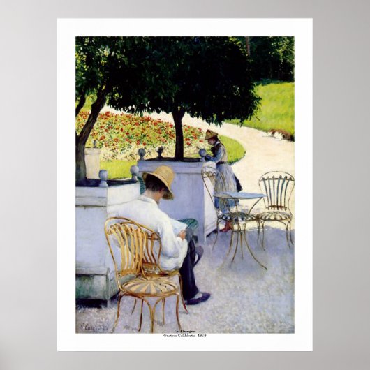 Gustave Caillebotte Poster (Voorkant)