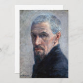 Gustave Caillebotte - Self Portrait Bedankkaart (Voorkant / Achterkant)