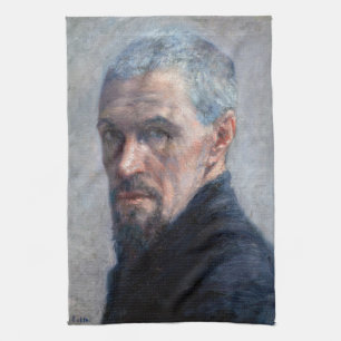Gustave Caillebotte - Self Portrait Theedoek