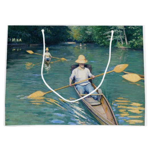 Gustave Caillebotte - Skiffs on the Yerres Groot Cadeauzakje (Voorkant)