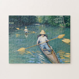 Gustave Caillebotte - Skiffs on the Yerres Legpuzzel