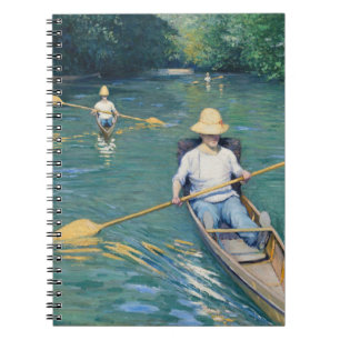 Gustave Caillebotte - Skiffs on the Yerres Notitieboek