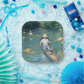 Gustave Caillebotte - Skiffs on the Yerres Papieren Bordje (Feest)