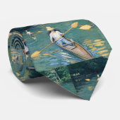 Gustave Caillebotte - Skiffs on the Yerres Stropdas (Opgerold)