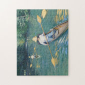 Gustave Caillebotte - Sloepen op de Yerres Legpuzzel (Verticaal)