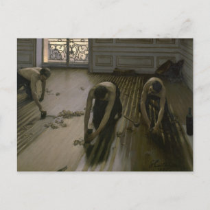 Gustave Caillebotte - The Floor Planers Briefkaart
