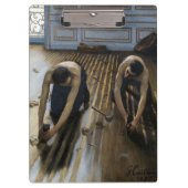 Gustave Caillebotte - The Floor Scrapers Klembord (Voorkant)