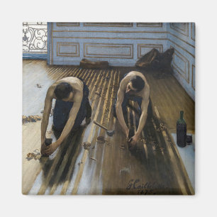 Gustave Caillebotte - The Floor Scrapers Magneet