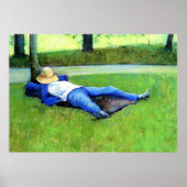 Gustave Caillebotte - The Nap, Poster (Voorkant)