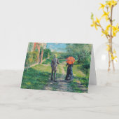 Gustave Caillebotte - The Path Uphill Kaart (Gele Bloem)