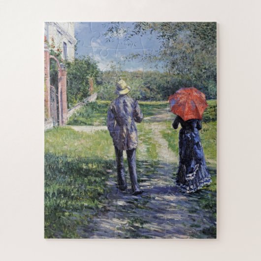 Gustave Caillebotte - The Path Uphill Legpuzzel (Verticaal)