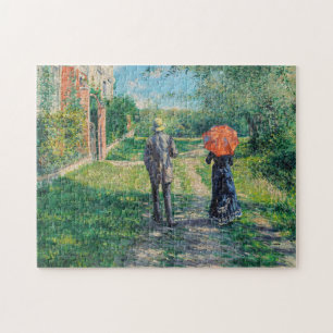 Gustave Caillebotte - The Path Uphill Legpuzzel