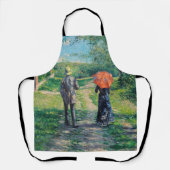 Gustave Caillebotte - The Path Uphill Schort (Voorkant)