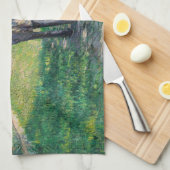 Gustave Caillebotte - The Path Uphill Theedoek (Quarter Fold)