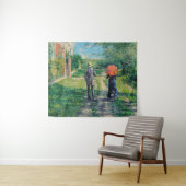 Gustave Caillebotte - The Path Uphill Wandkleed (In Situ (horizontaal))