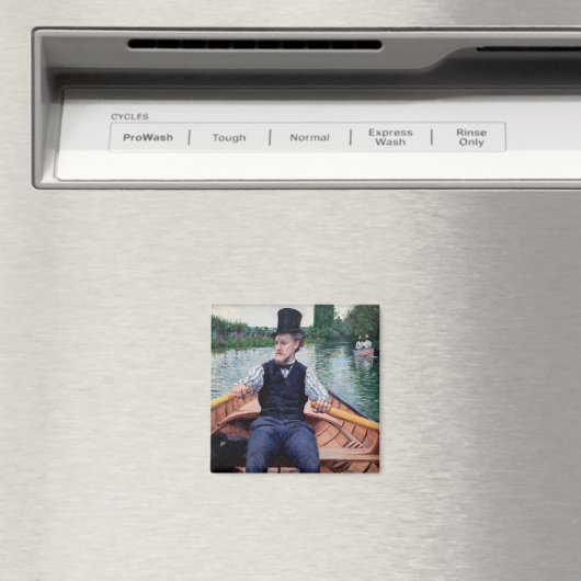 Gustave Caillebotte - Vaarfeest Magneet (Insitu (Vaatwasser))