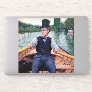 Gustave Caillebotte - Vaarfeest Sticker