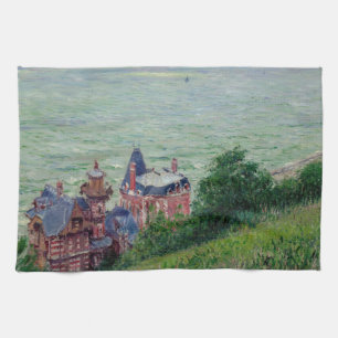 Gustave Caillebotte - Villa's in Trouville Theedoek