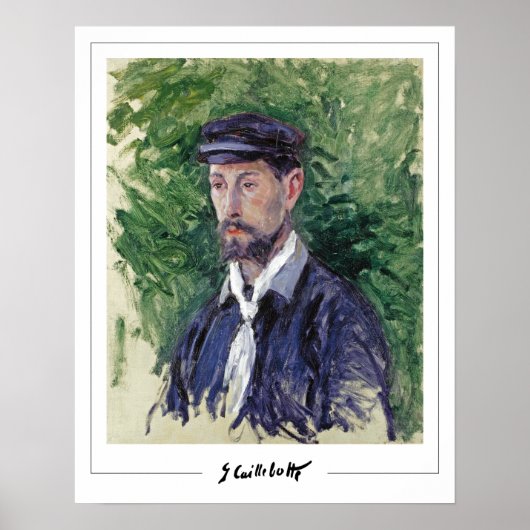 Gustave Caillebotte Zedign Art Poster #82 (Voorkant)