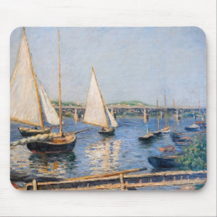 Gustave Caillebotte - Zeilboten bij Argenteuil Muismat