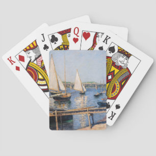 Gustave Caillebotte - Zeilboten bij Argenteuil Pokerkaarten