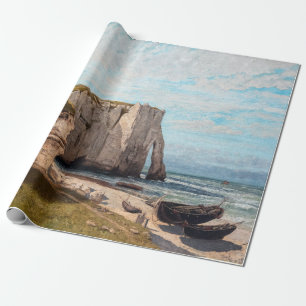 Gustave Courbet - Cliffs at Etretat after Storm Cadeaupapier