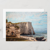 Gustave Courbet - Cliffs at Etretat after Storm Kaart (Voorkant / Achterkant)