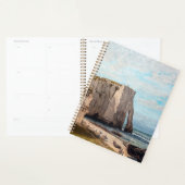 Gustave Courbet - Cliffs at Etretat after Storm Planner (Display)