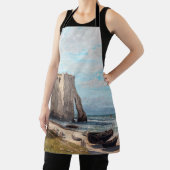 Gustave Courbet - Cliffs at Etretat after Storm Schort (Insitu)