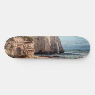 Gustave Courbet - Kliffen bij Etretat na storm Skateboard