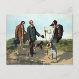 Gustave Courbet Painting Briefkaart