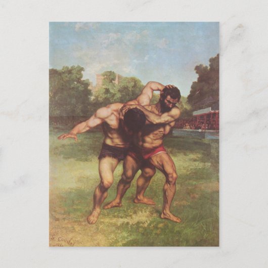 Gustave Courbet Painting Briefkaart (Voorkant)