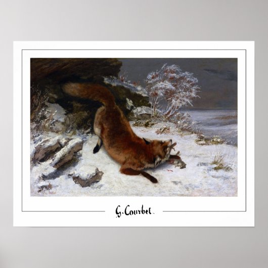 Gustave Courbet Zedign Art Affiche #262-2 (Devant)