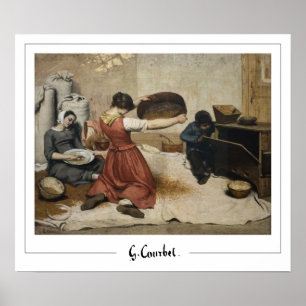 Gustave Courbet Zedign Kunst Poster #175-2