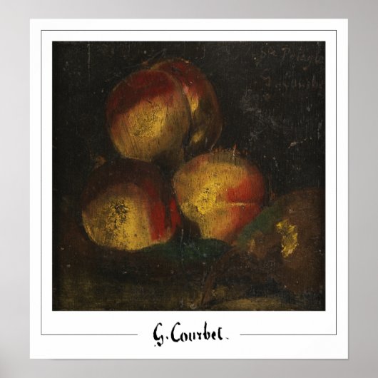 Gustave Courbet Zedign Kunst Poster #273-2 (Voorkant)