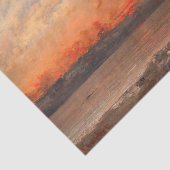 Gustave Courbet - Zonsondergang Tissuepapier (Detail)