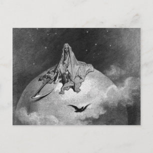 Gustave Dore - De Raven Briefkaart
