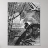 Gustave Dore Engraving Rime of the Ancient Mariner Poster (Voorkant)