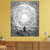 Gustave Doré - Machine Colourised Paradiso Canvas Afdruk (Insitu (Woonkamer))