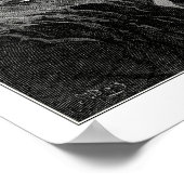 Gustave Dore: Nacht begon haar koers Poster (Hoek)