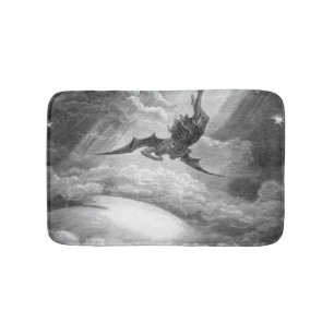 Gustave Dore Satan uit het paradijs, verloren door Badmat